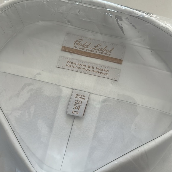 Men's White Shirt - Picture 3 of 3